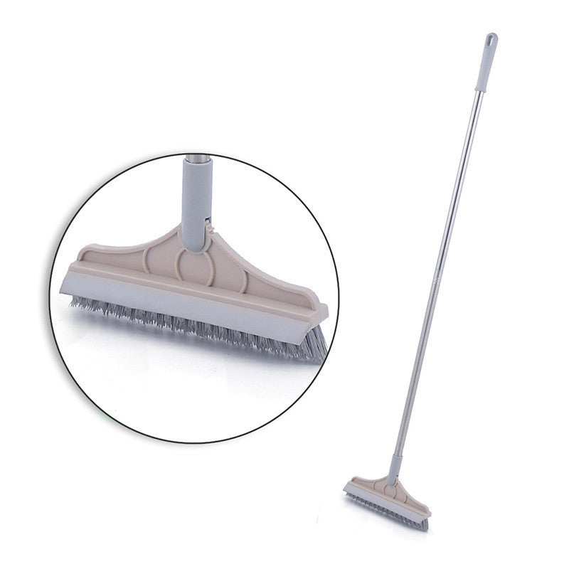 2-in-1 Floor Gap Cleaning Brush & Rubber Wiper