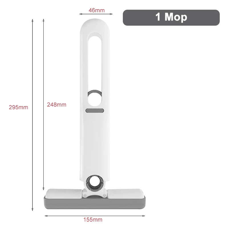 Mini Mop Portable Self-Squeeze Small Mops Self Wringing Mop Strong Absorbent Sponge Mops Desk Window Car Clean Tools