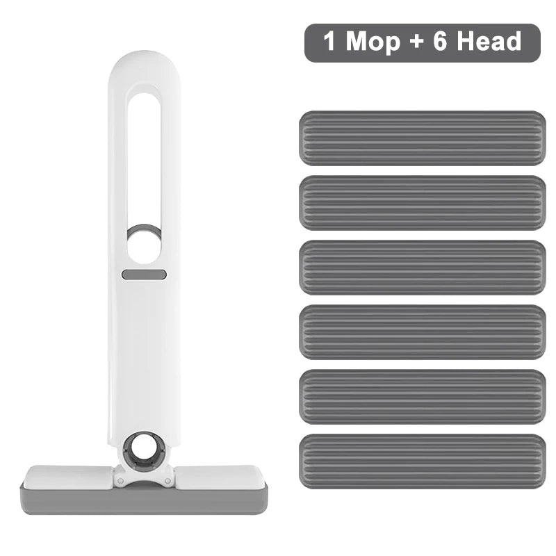 Mini Mop Portable Self-Squeeze Small Mops Self Wringing Mop Strong Absorbent Sponge Mops Desk Window Car Clean Tools