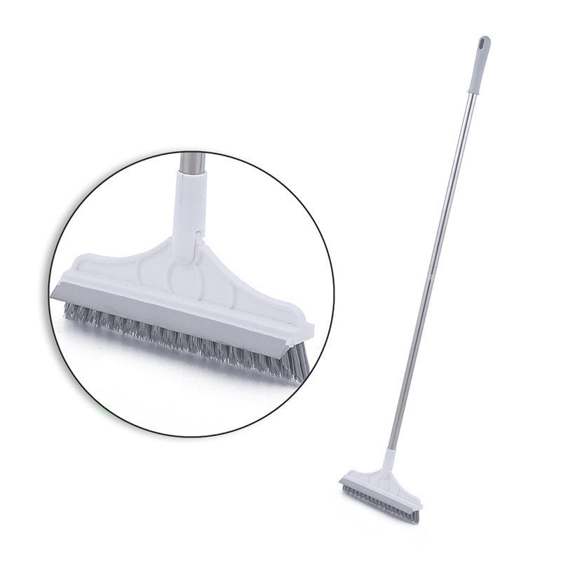 2-in-1 Floor Gap Cleaning Brush & Rubber Wiper